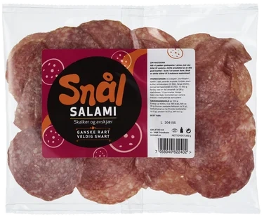 Snål Salami Skalker og Avskjær 200g