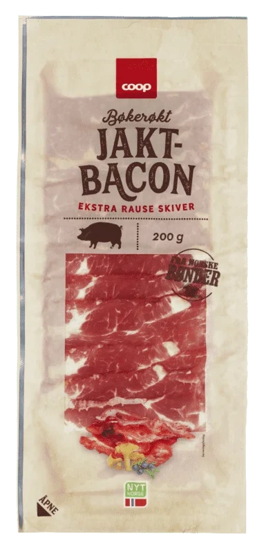 Coop Jaktbacon 200g
