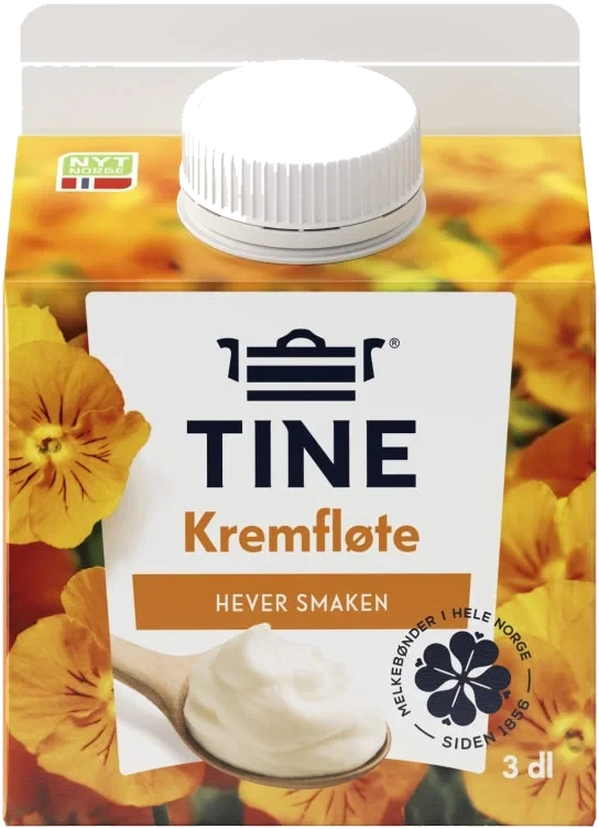 Tine Kremfløte  37 % 3dl Tine
