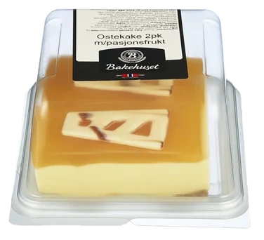 Ostekake m/Pasjonsfr.2pk 380g Bakehuset