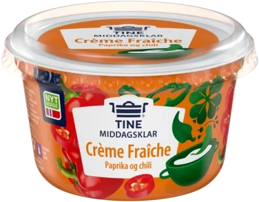 Creme Fraiche Middagsklar Papr&Chili 200g