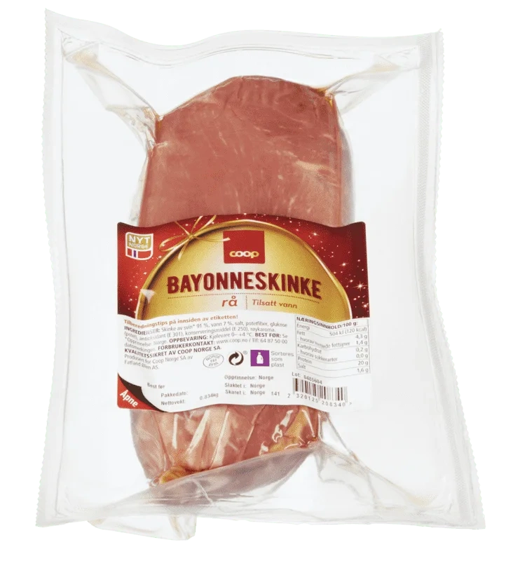 Coop Rå Bayonneskinke ca 800g