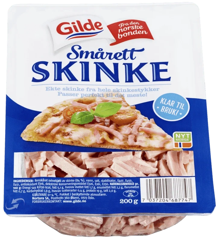 Smårettskinke 200g Enh