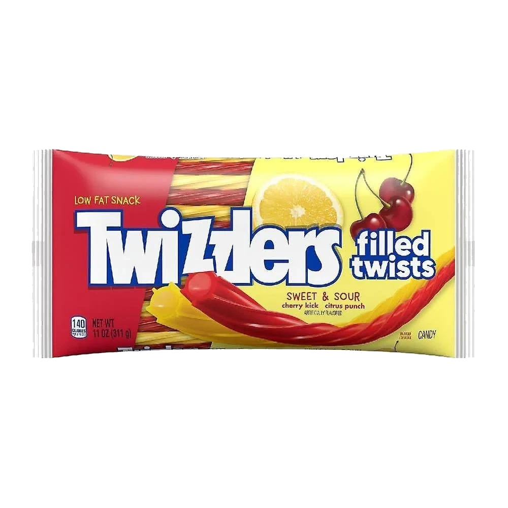 Twizzlers Filled Twists Sweet & Sour 312 g DATOVARE