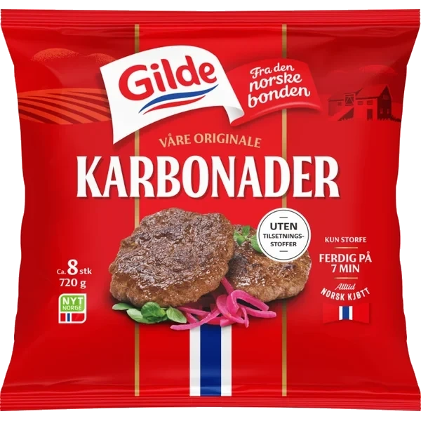 Karbonader 720g Enh