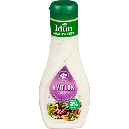 Idun Hvitløksdressing 252g