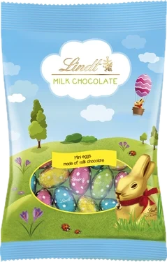 Lindt Mini Påskeegg Melkesjokolade 90g