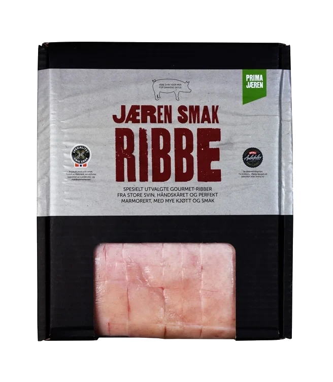 Jæren Smak Svineribbe 3 kg Frys