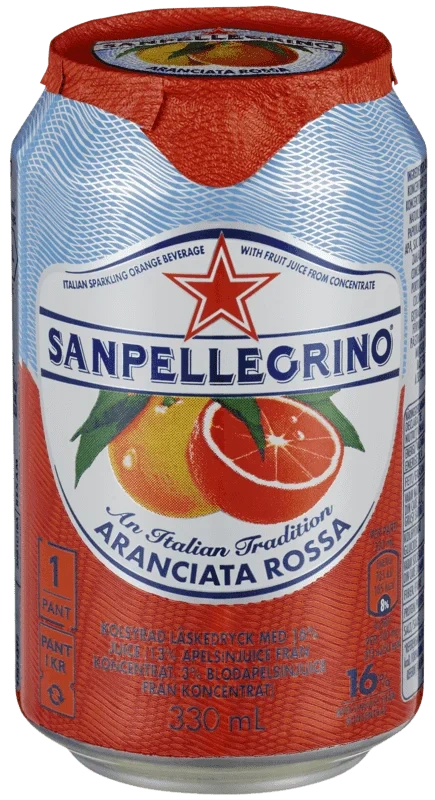 San Pellergrino Aranciata Rossa 0,33l