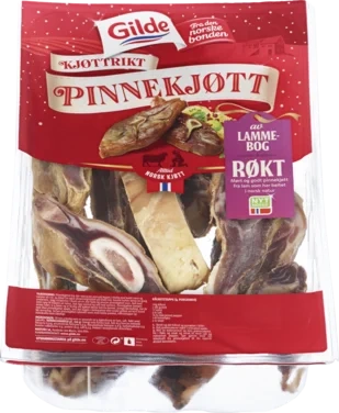 Kjøttrik Pinnekjøtt av Bog Røkt 1,5kg Pk