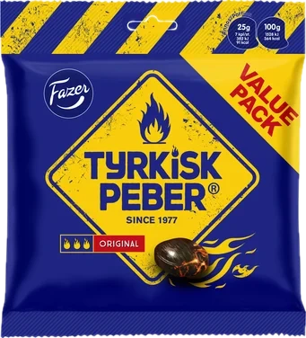 Tyrkisk pepper 300 g Fazer
