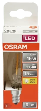 Led cl B 15 Klar E14