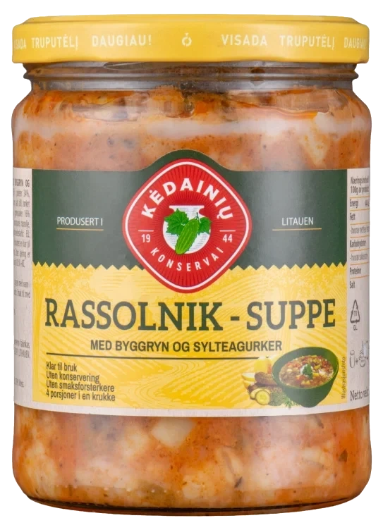 Suppe Rassolnik 480g Kedainiu