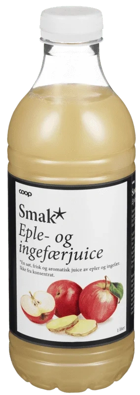 Smak Eple og Ingefærjuice 1l