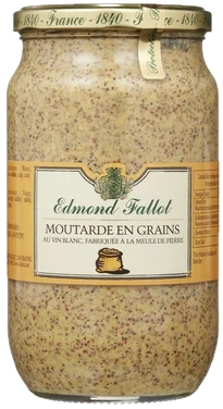 Sennep Dijon Grov 850g Fallot