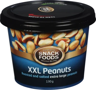 Snacksnøtter Cup Xxl 130g