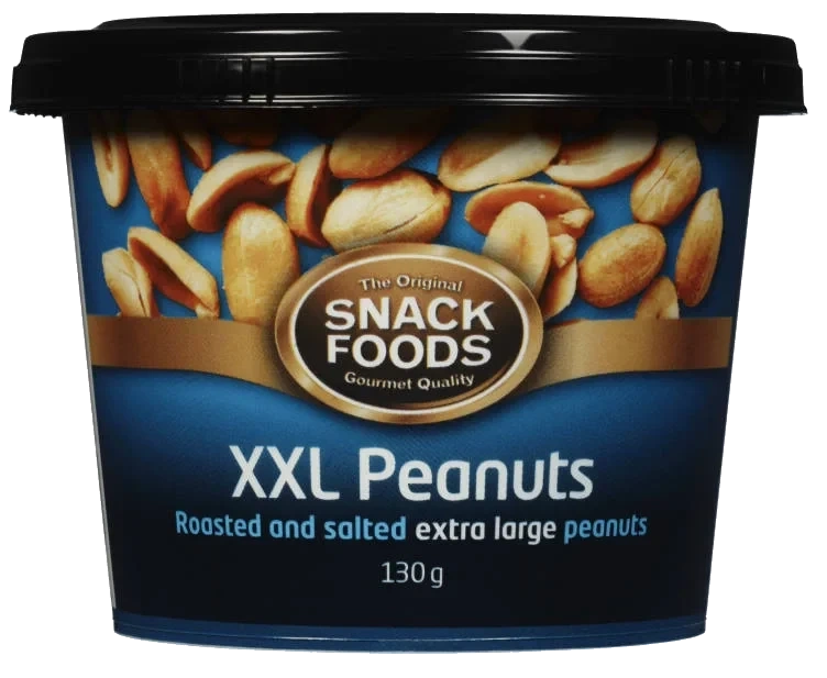 Peanuts Xxl 130g Snack Foods