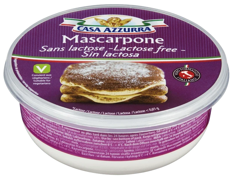 Mascarpone Laktosefri 250g