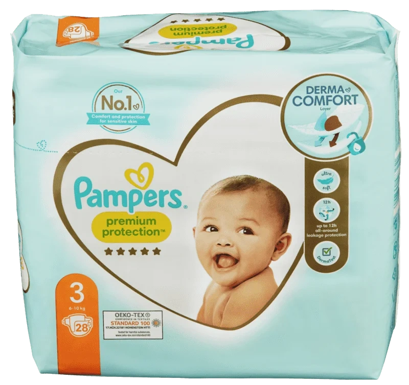 Pampers Premium Protection S3 6-10kg 28stk