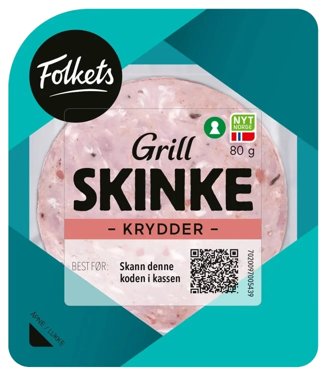 Grillskinke 80g Folkets