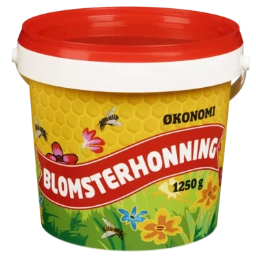 Blomsterhonning 1250 g Honningcentralen