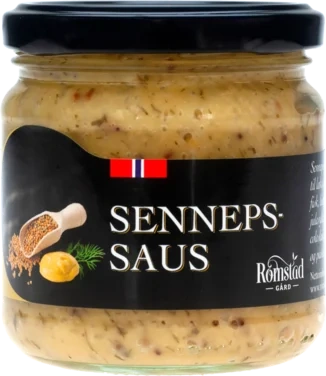 Sennepssaus 240g Romstad Gård