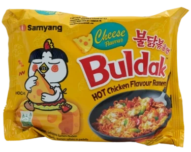 Ramen Nudler Cheese Flavor 140g Buldak
