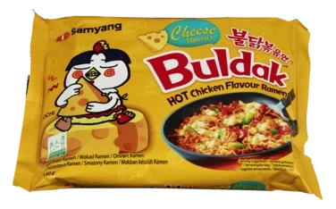 Ramen Nudler Cheese Flavor 140g Buldak