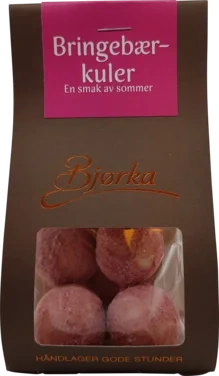 Bjørka Bringebærkuler 61g