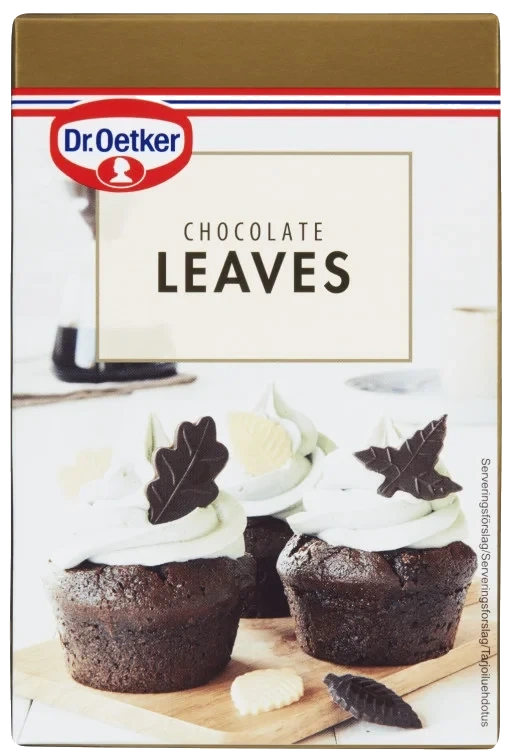 Sjokoladeblader 45g Dr Oetker