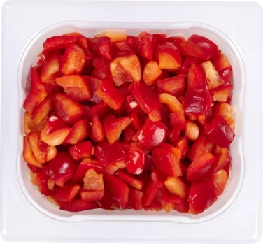 Paprika Rød Ternet 700g 1/6 Gn Bama Salatbar