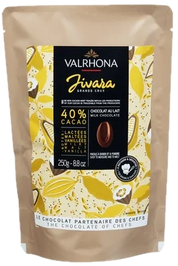 Melkesjokolade 40% Jivara Hjemmebaking 250g Valrhona