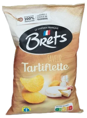 Brets Potetchips m/Tartiflette 125g