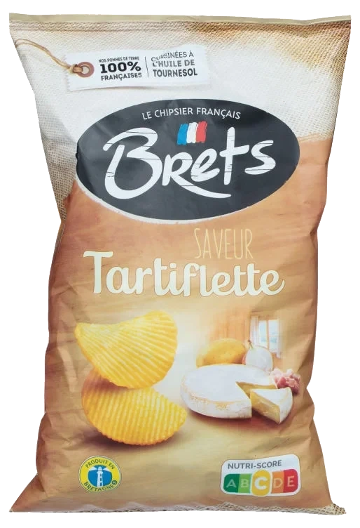 Brets Potetchips m/Tartiflette 125g
