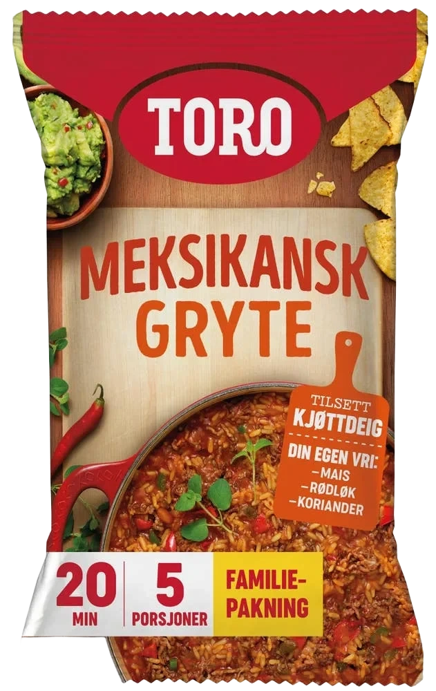 Meksikansk gryte Familiepakning, 284 g