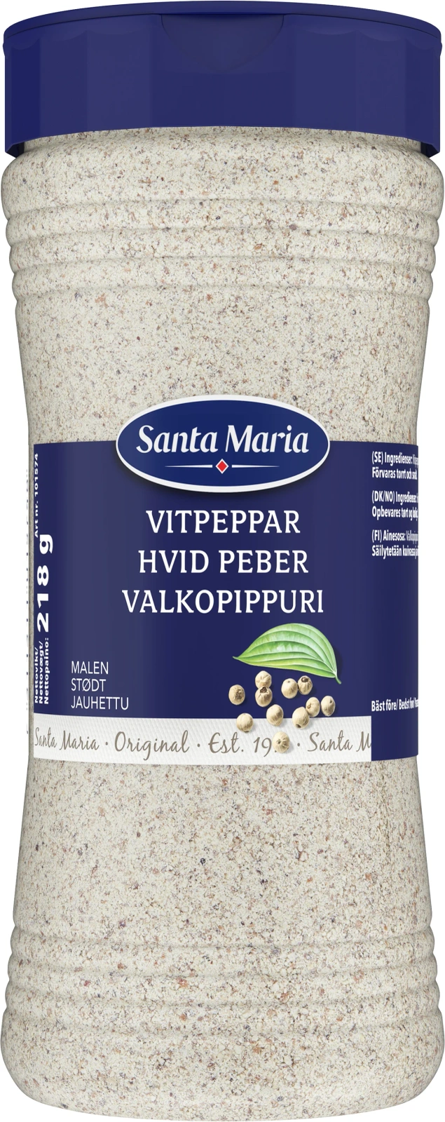Vitpeppar Malen