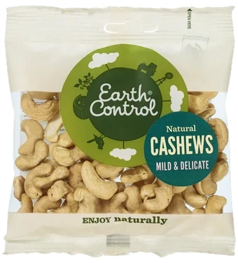 Earth Control Cashewnøtter 80g