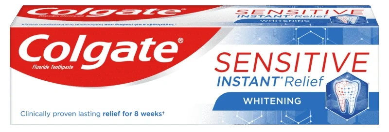 Colgate Tannkrem Sensitive Instant Whitening 75ml