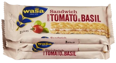 Wasa Sandwich Tomat&basilikum 3x40g