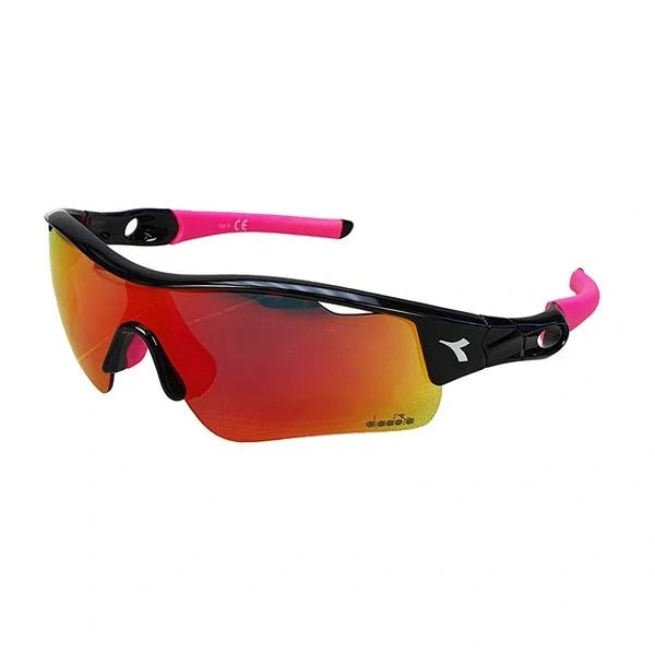 Multisport brille - Sort/rosa