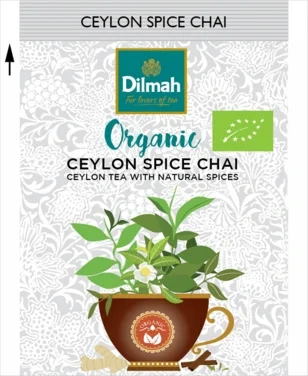 Ceylon Spice Chai, Økologisk & Etisk, 20 Stk, Dilmah