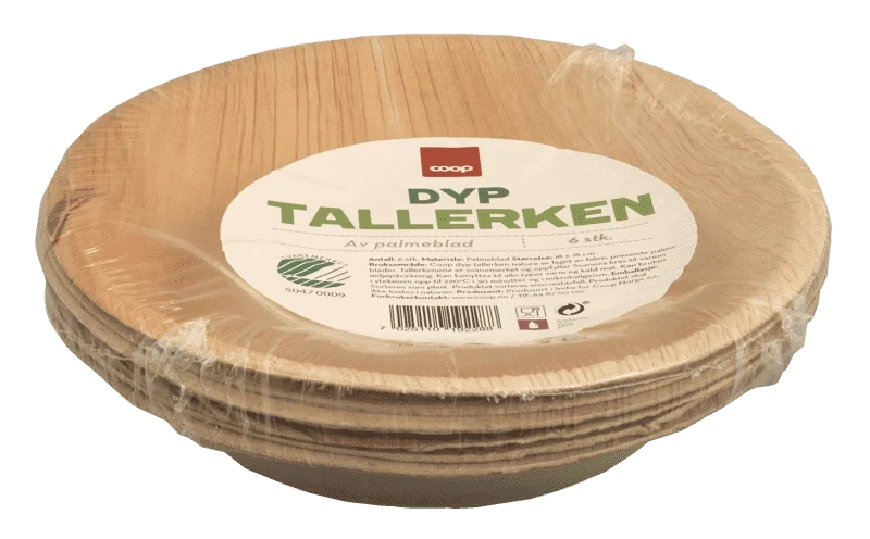 Coop Tallerken Nature Dyp 18cm 6pk