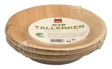 Dyp Tallerken Nature 18cm