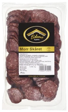 Morr Skåret 250g Eidsmo Kjøtt