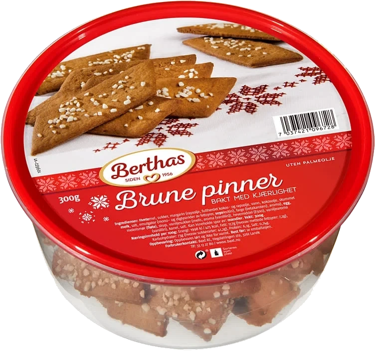 Brune Pinner 300g Berthas