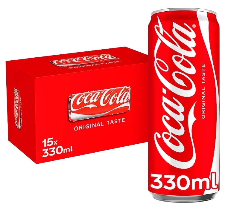 Coca-Cola 0,33lx15 boks Sleek