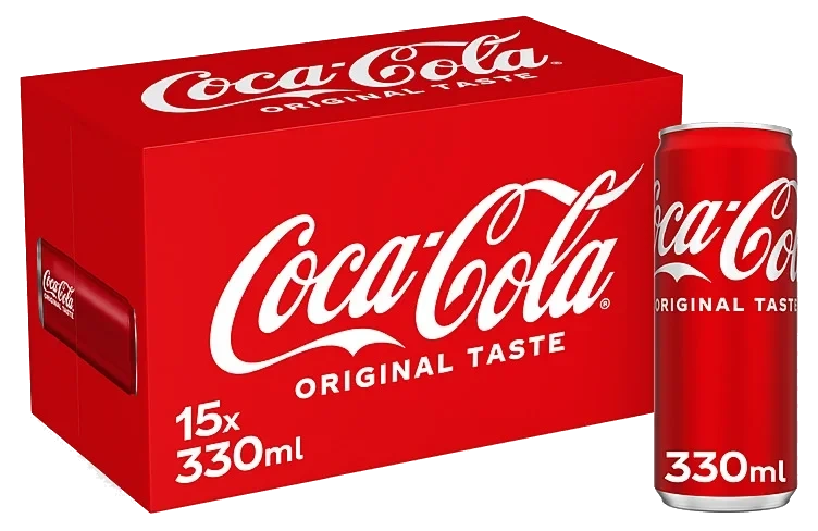 Coca-Cola 0,33lx15 boks Sleek