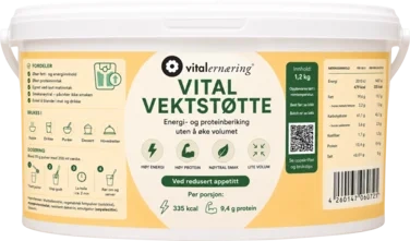 Vital Vektstøtte 1,2kg, Vital Ernæring