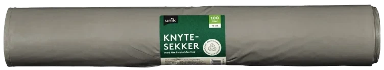 Knytesekk 100l 10stk Unik