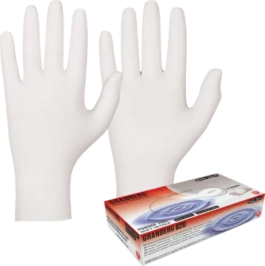 Engangshansker Magic Touch® Soft Nitrile™, Pudderfri Hvit Farge Str m